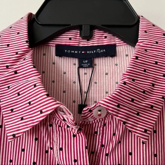 NWT Tommy Hilfiger City of Dreams Button Down Shirt - Picture 3 of 5